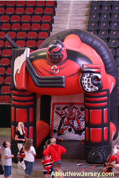 NJ Devils Inflatable Hockey