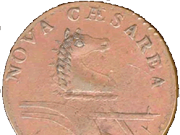 Nova Ceasarea - New Jersey 1786 copper coin