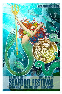 2015 Atlantic City Seafood Festival Poster 2015