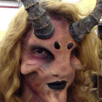 Behind the scenes_ horned mutant – prosthetics