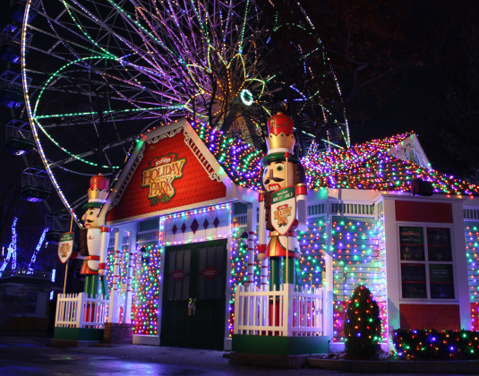 Holiday in the Park - Santa's House in North Pole