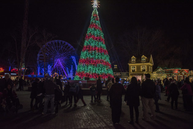 Holiday in the Park - Holiday Magic Tree Show in a Main Street Christmas