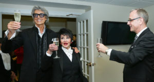 Tommy Tune and Chita Rivera, with Kean Stage Manager Steve Cochran